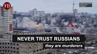 NEVER TRUST RUSSIANS: russian soldiers fired on civilians while negotiations were ongoing