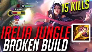 WILD RIFT IRELIA JUNGLE *NEW* BUILD IS TOO STRONG