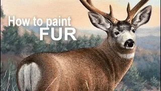 Realistic Painting Tips - How to Paint FUR