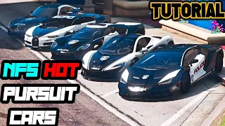 GTA 5 How To Install Lamborghini, Bugatti Chiron, etc  Police Car |Gta 5 Addon Cars Hindi Tutorial |