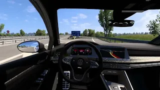 Volkswagen Golf EST [ Euro Truck Simulator ] Playing With Keyboard Gameplay