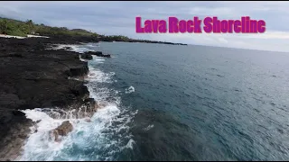 Lava Rock Shoreline