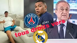 mbappe créér une polomique a paris Thibaut courtois c'est fini