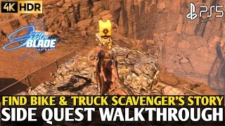 Find Bike & Trunk The Scavenger's Story STELLAR BLADE The Scavengers Story Side Quest Walkthrough