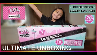 NEW Amazing LOL Surprise Dolls | Ultimate Unboxing | Giant Box of OMG Family Sister, Brother, Pets !