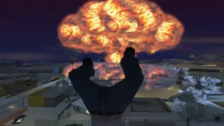 Gta San Andreas nuclear explosion