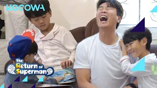 The kids all want to play with Si An...but can Si An handle it 😂 l The Return of Superman Ep 457