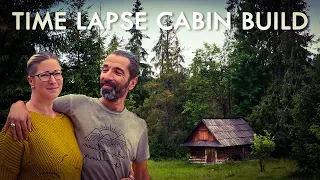 TIME LAPSE CABIN BUILD - Off Grid in Portugal - EP3 The Windows Go In!