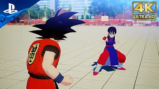 Goku Vs. Chi Chi at The World Tournament Fight Scene (4K 60FPS)