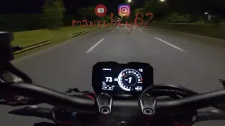 Ducati Streetfighter v4 top speed  Colombia 1st attempt