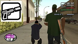 GTA San Andreas  - Grove 4 Life with Zero Silenced-Pistol Skill - Grove Street Mission 2