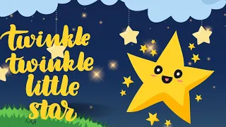 Twinkle Twinkle Little Star | Nursery Rhymes for Kids | Kids Songs | Moosootv Funzone