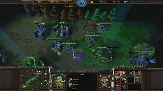 Burrow Rush !!! Orc vs Nightelf 1vs1 Warcraft 3 Reforged [Deutsch/German] Full WC3 Gameplay