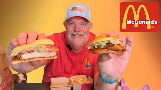 McDonald's new Bacon Cajun Ranch Deluxe McCrispy Review!