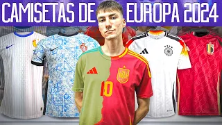 CAMISETAS de la EUROCOPA 2024