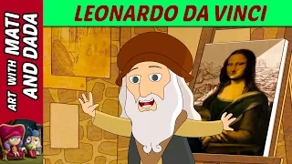Art with Mati and Dada –  Leonardo Da Vinci | Kids Animated Short Stories in English