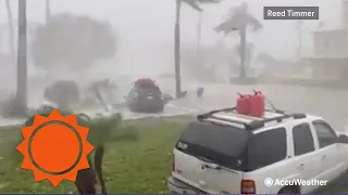 Reed Timmer enters the eye of Hurricane Ian | AccuWeather