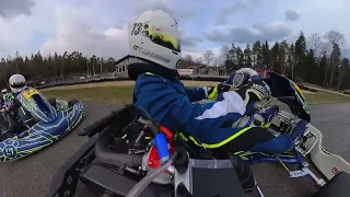 Onboard #73 Rotax J125 KCV1 KnalleRacet 2024 Borås Sweden