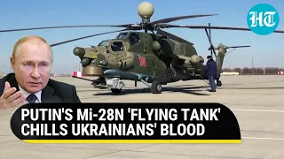 Putin's Mi-28N combat helicopter smashes Ukrainian fortifications | Full details