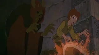 The Black Cauldron | Hen Wen Is Brought to the Horned King (German) HD