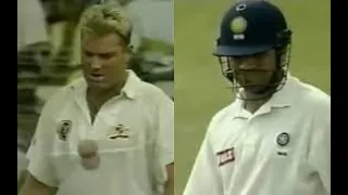 Sachin Tendulkar faces Shane Warne for the first time EVER in 1998