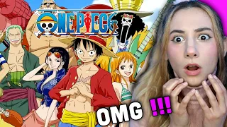 SINGER REACTS to ONE PIECE Openings (1-13) for THE FIRST TIME !! part 1 | Musician Reaction
