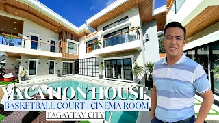 House Tour 12: Ultra High-End Resort Like House with Basketball Court and Cinema Room in Tagaytay