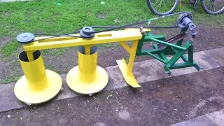 Homemade rotary mower