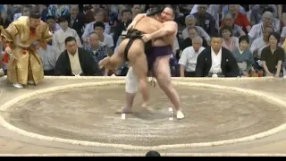 Shohozan vs Tochinoshin - Nagoya 2018, Day 3