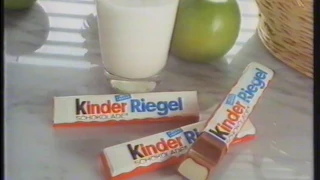 Kinder Riegel - Deutsche Werbung - [German commercial] - [VHS] - [1990] - [ORIGINAL]