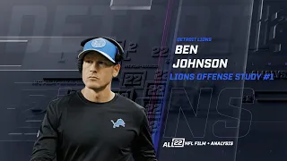 BREAKING DOWN DETROIT'S OFFENSE: THE ARTISTRY & DESIGN OF THE BEN JOHNSON SCHEME #lions