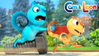 Cam & Leon | THE RACE (S01E24) Cartoon for Kids | Funny Cartoon