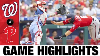 Nationals vs. Phillies Game 2 Highlights (7/28/21) | MLB Highlights