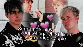 Sam and Colby Acting/Bantering Like Married Couple