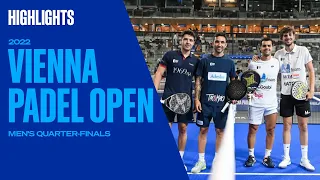 Quarter - Finals highlights Sanyo/Tapia Vs Yanguas/Coki Vienna Padel Open 2022