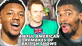 AMERICANS REACT To Top 10 Awful American Remakes of Great British Shows