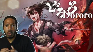 Non-Anime fan reacts to Dororo opening