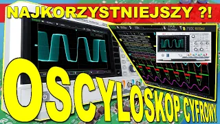 UPO1054 najkorzystniejszy oscyloskop cyfrowy 4CH 2GSa/s Uni-t jaki oscyloskop? 50MHz 100MHz 200MHz