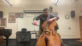 Ginastera Variaciones Concertantes Bass Solo