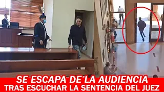 Se Escapa En Plena Audiencia En El Palacio De Justicia De Santiago