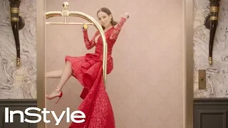 Fiona Xie | 2019 Golden Globes Elevator | InStyle | #shorts