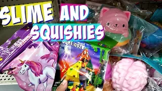 Shopping for Squishies and Slime at Walmart for AMAZING SQUISHEE 2018