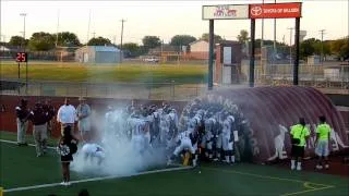 Roos get pumped up and Tunnel before game against Harker Heights 9-9-2011