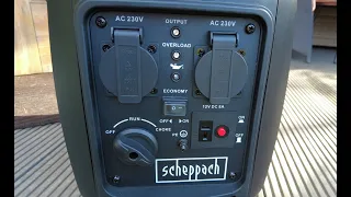 Notstromaggregat, Stromerzeuger Scheppach IGT 2500