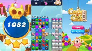 Candy crush saga level 1082 ।Super Hard level। No boosters। Candy crush 1082 help। Sudheer CC Gaming
