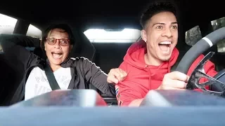 GRANDMA REACTS TO LAMBORGHINI LAUNCH!!! (HILARIOUS)