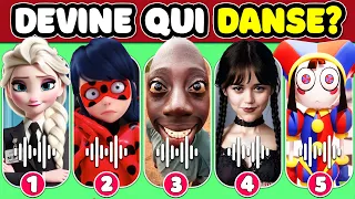 Devine qui DANSE🎶💃🕺 Devine le MEME | Mercredi, Tenge Tenge, LadyBug, Elsa,TV Woman, Panda 4, MrBeast