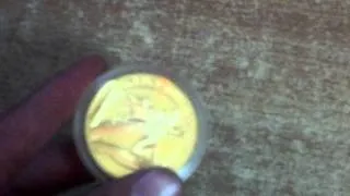 Золотая подарочная монета (единственный экземпляр)