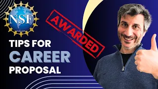 NSF CAREER: Tips to write a SUCCESSFUL CAREER proposal - By 2020 CAREER Awardee Dr. Silvestri
