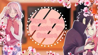 *Team Taka react to Sakura*//(+🍅Sasusaku🌸)//Ft: Suigetsu, Karin, Jugo, Sasuke, and a special guest